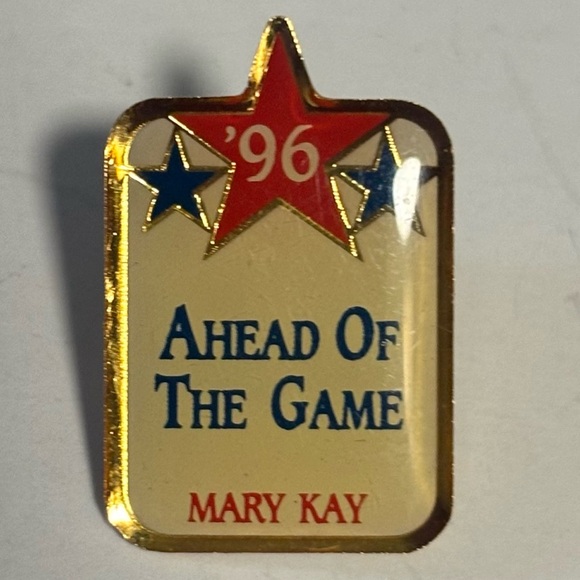 Vintage Mary Kay Reach for the Stars Pin 70’s & 96 scarf or tie pin EUC - Picture 7 of 11